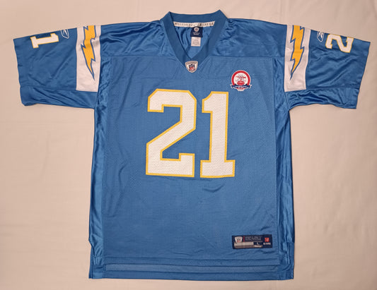 (L) Reebok NFL San Diego Chargers #21 Tomlinson 2009 Jersey тениска