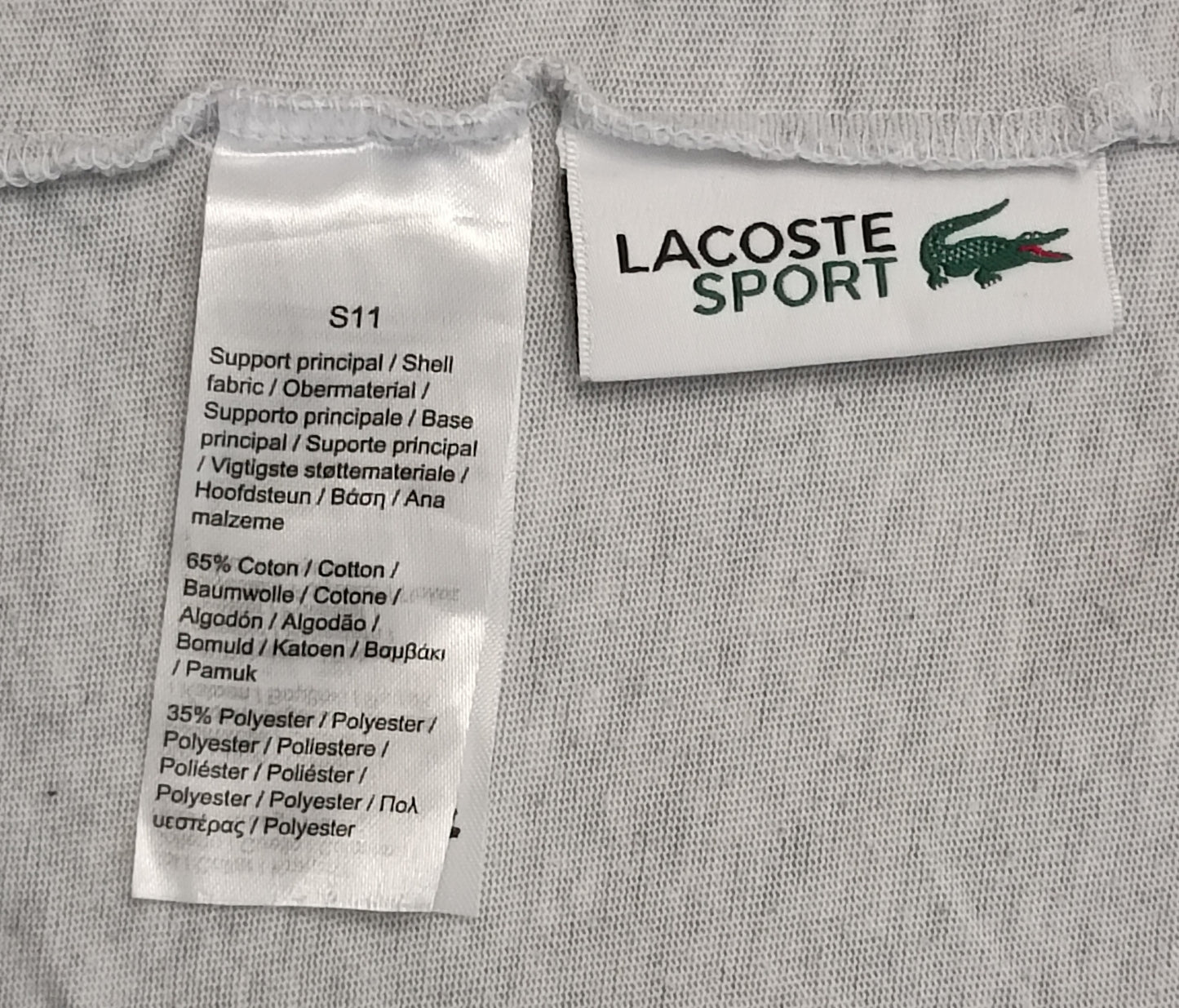 (L) Lacoste Big Logo T-Shirt тениска