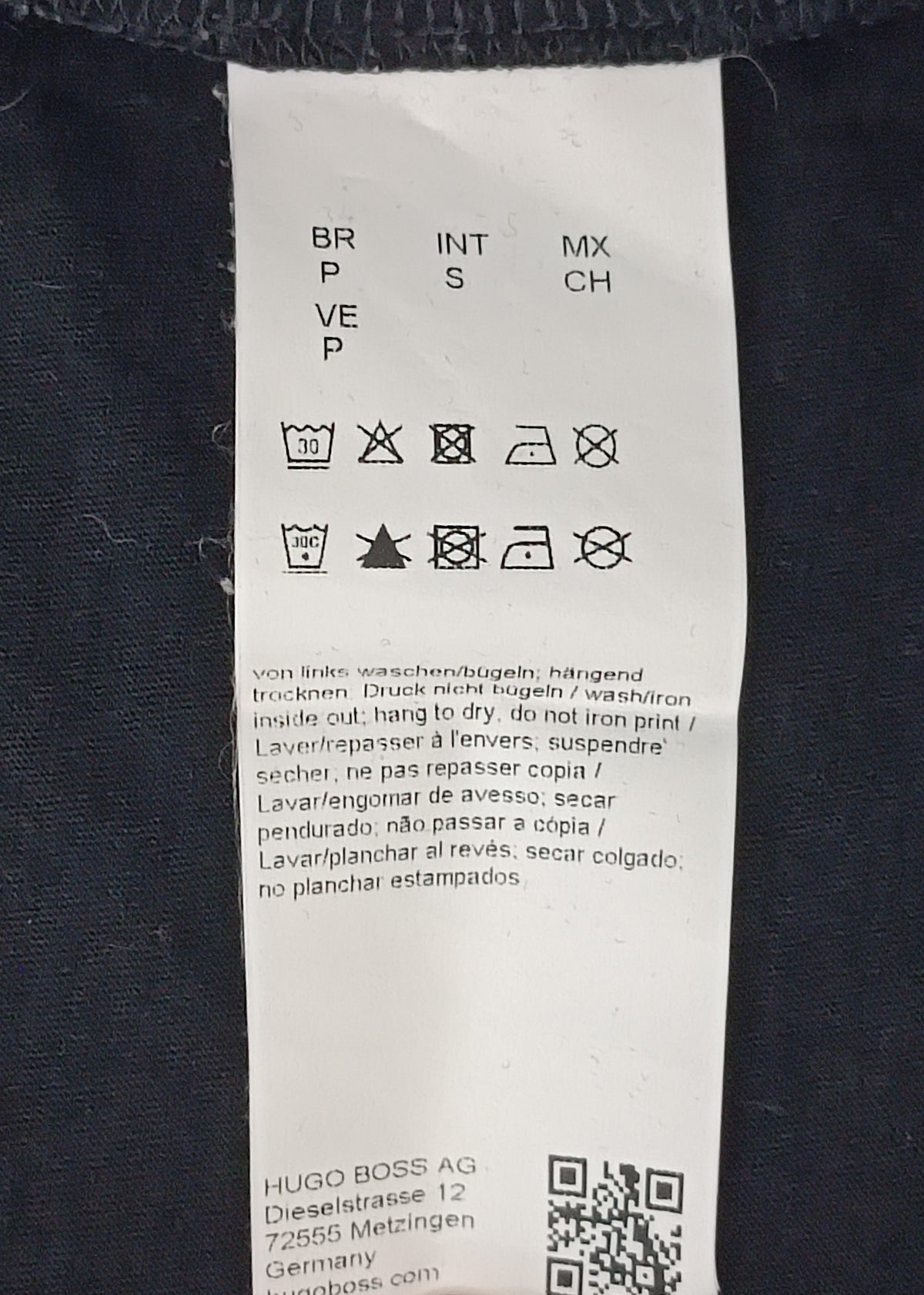 (S) Hugo Boss Dedigree Shirt тениска