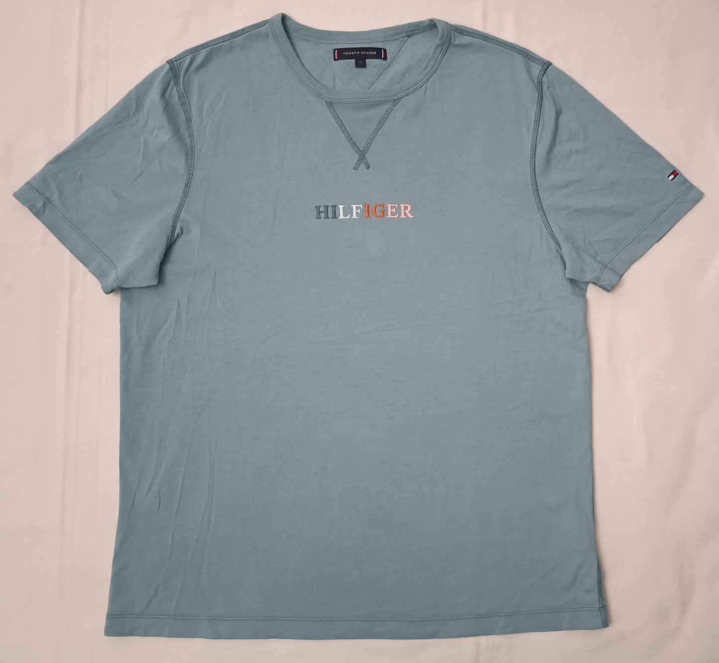 (L) Tommy Hilfiger T-Shirt тениска