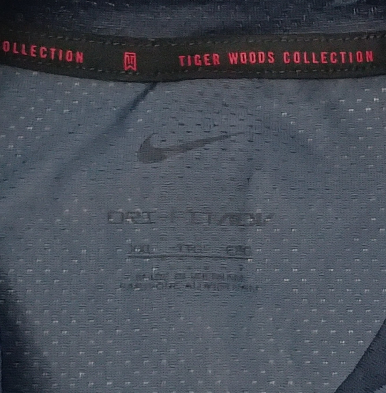 (2XL) Nike DRI-FIT ADV Tiger Woods Shirt тениска