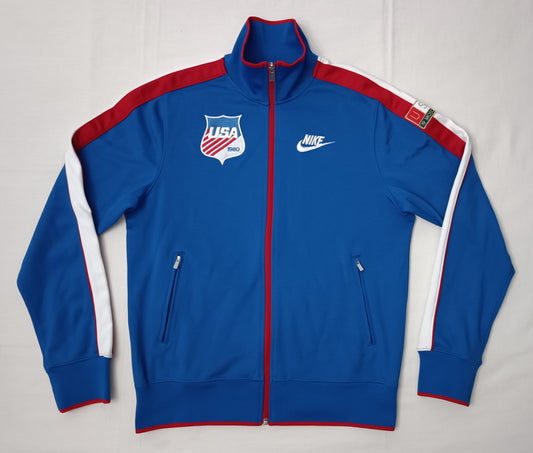 (M) Nike USA 1980 Olympics Moscow Jacket горнище