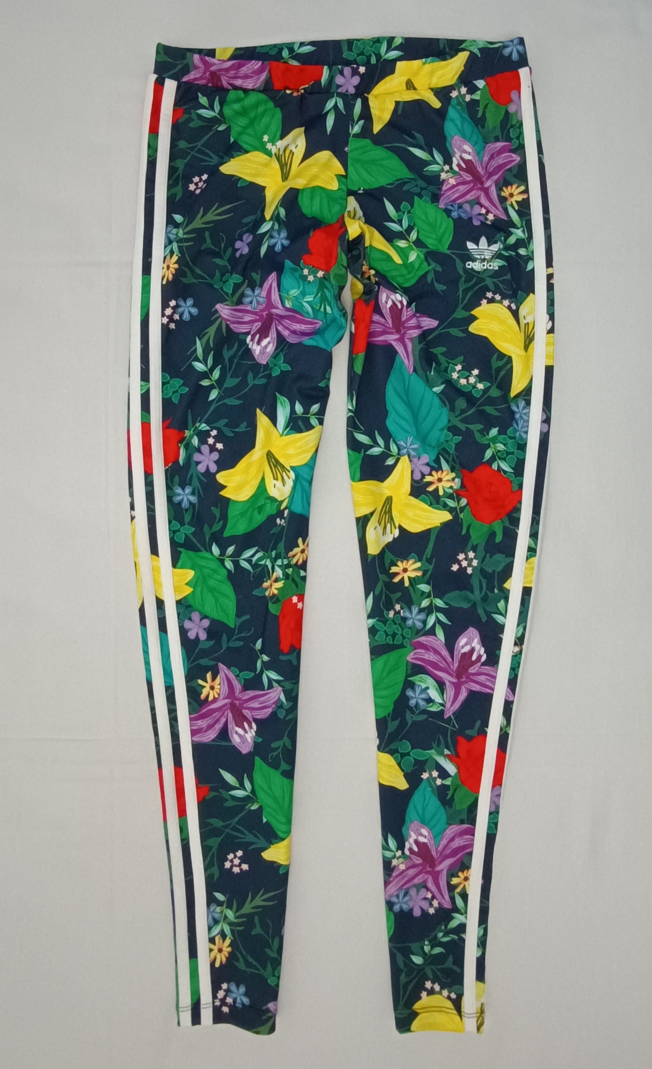 (ДАМСКО) (S) Adidas Originals Flora Trefoil Leggings клин