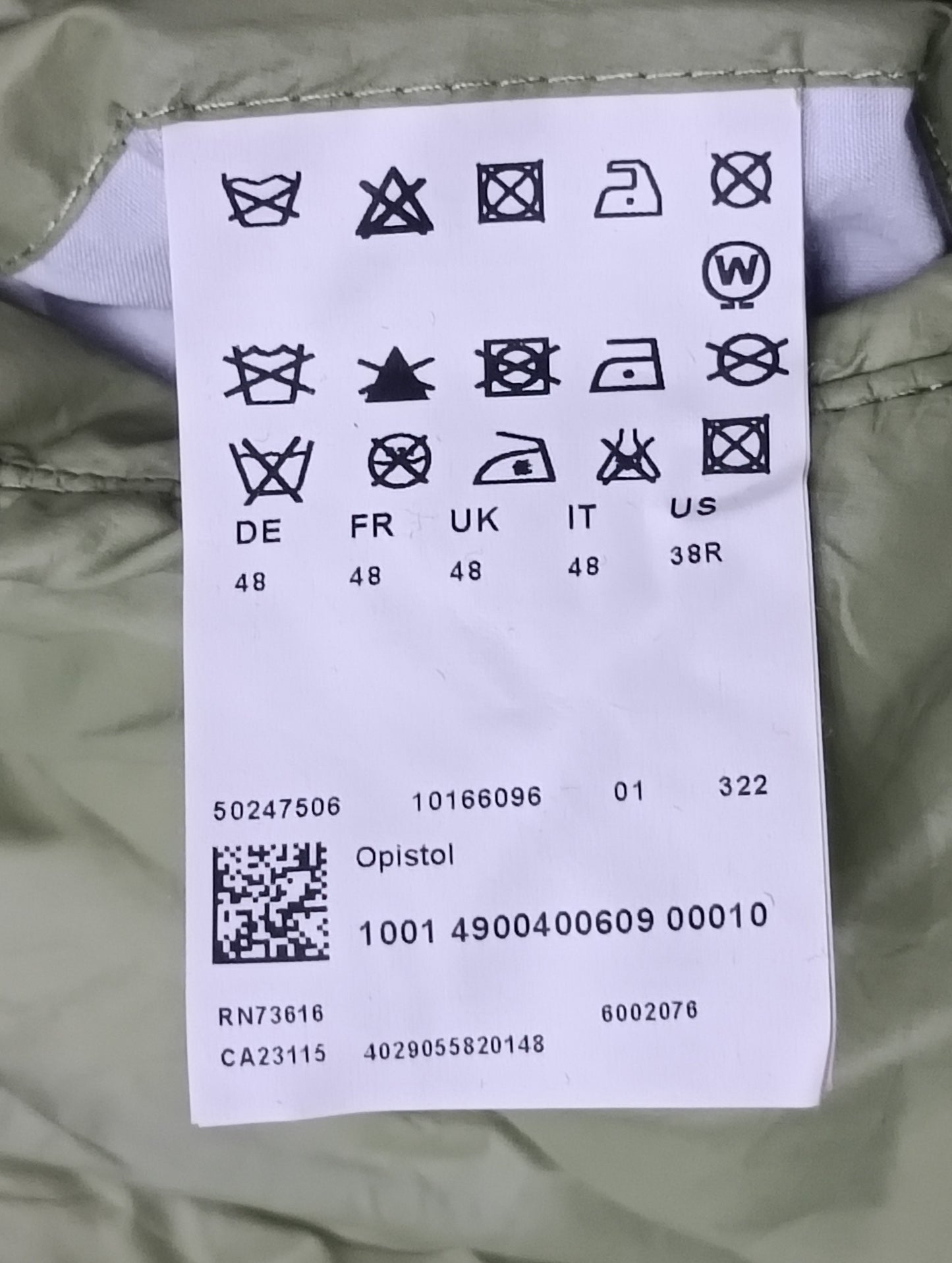 (M) Boss Orange Down Puffer Jacket яке