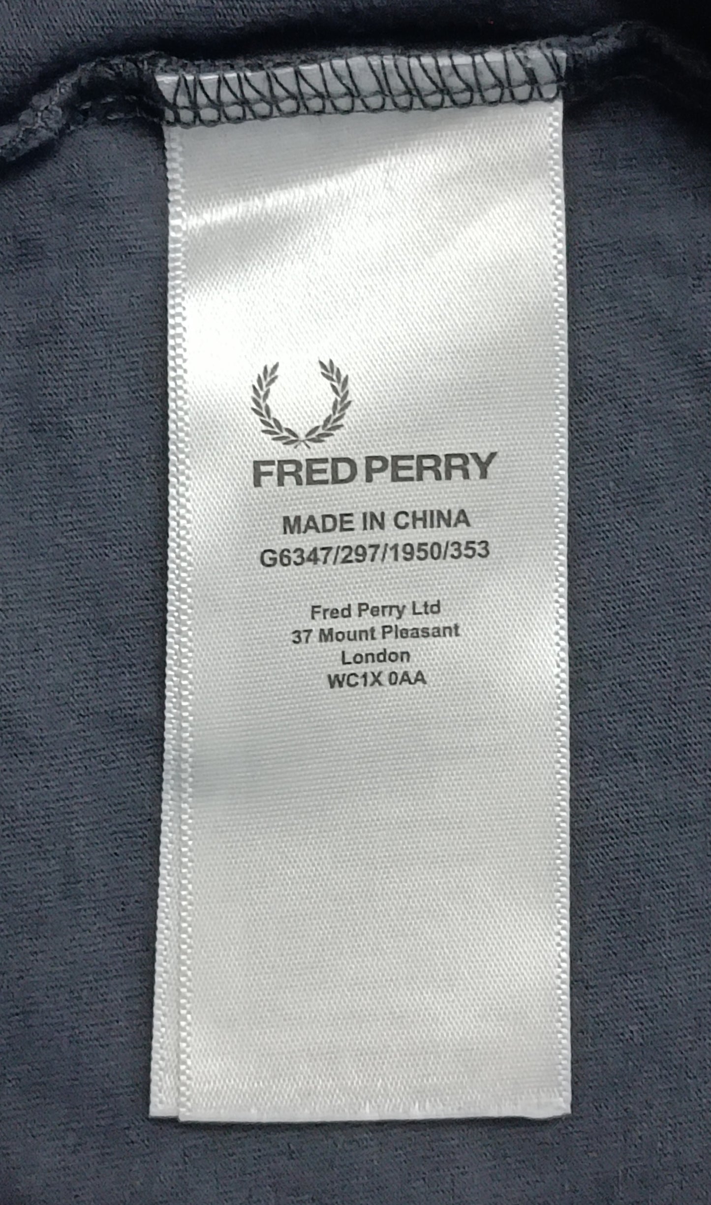 (ДЕТСКО) (Ръст 158-170см) Fred Perry Shirt тениска