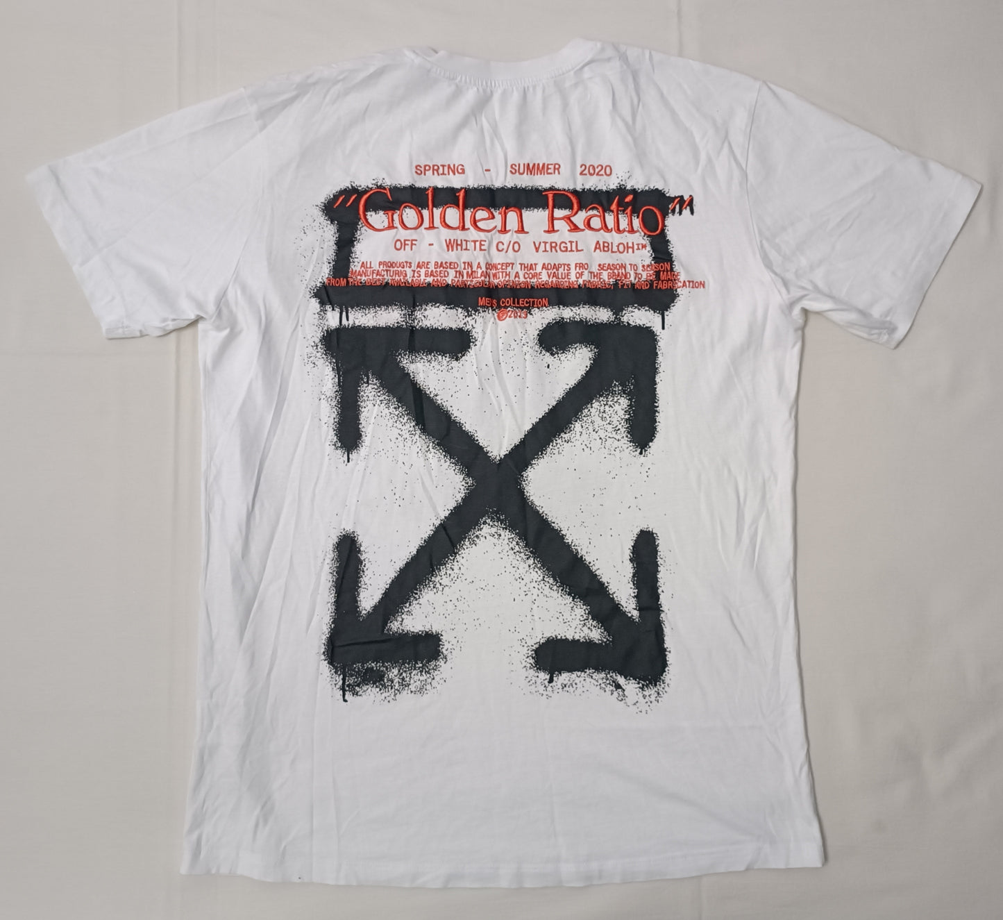 (XL) Off-White Cartoon T-Shirt тениска