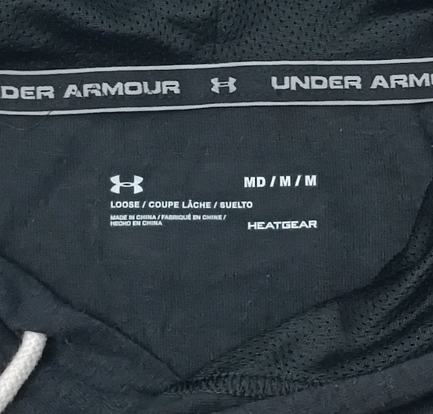 (M) Under Armour UA Short Sleeve Hoodie горнище
