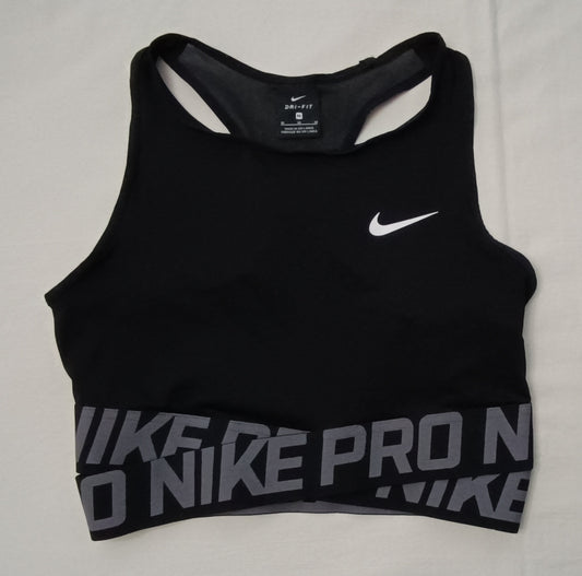(ДАМСКО) (M) Nike DRI-FIT Cropped Crossover Tank Top потник
