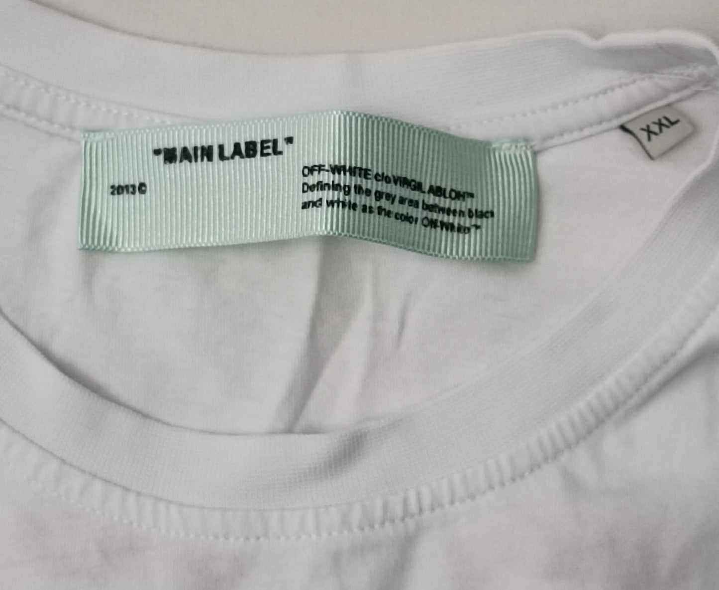 (XL) Off-White Cartoon T-Shirt тениска