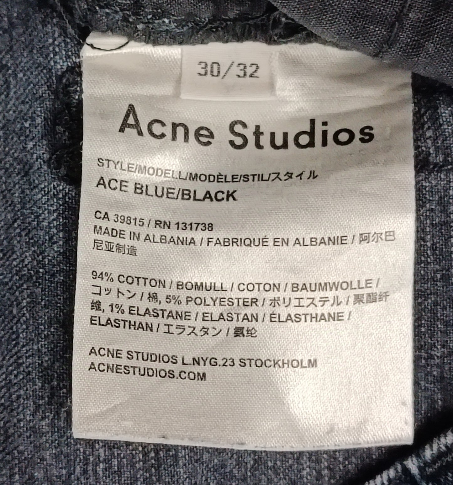 (ДАМСКО) (S) Acne Studios дънки