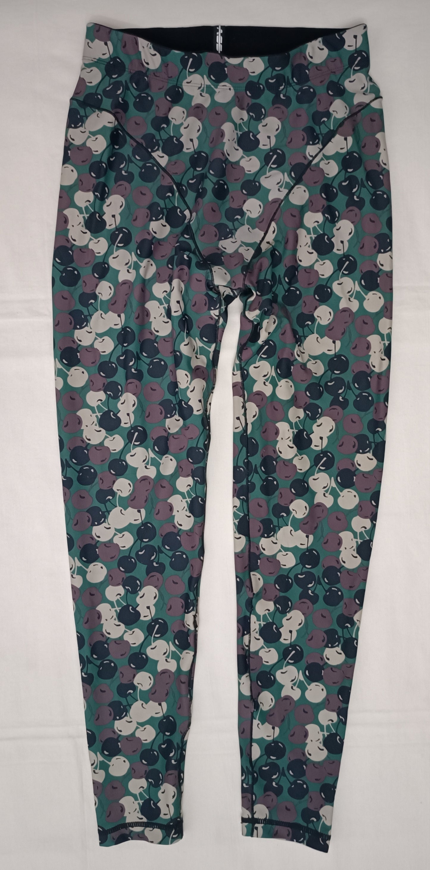 (ДАМСКО) (M) Adam Selman Cherry Bra + Tights екип (потник и клин)