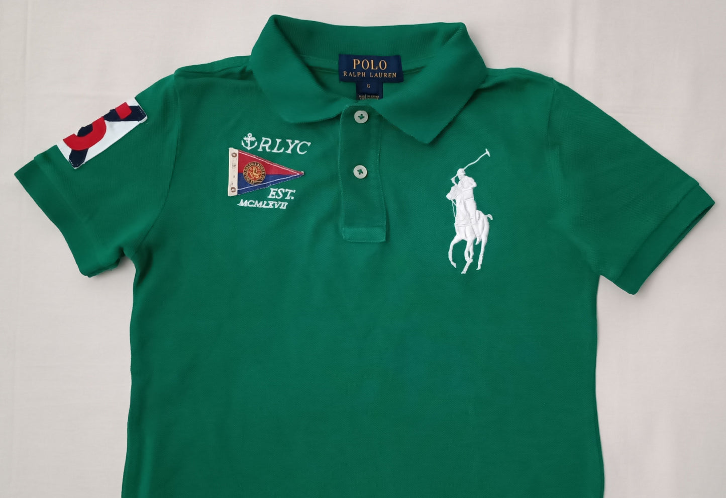 (ДЕТСКО) (Ръст 122-128см) POLO Ralph Lauren тениска