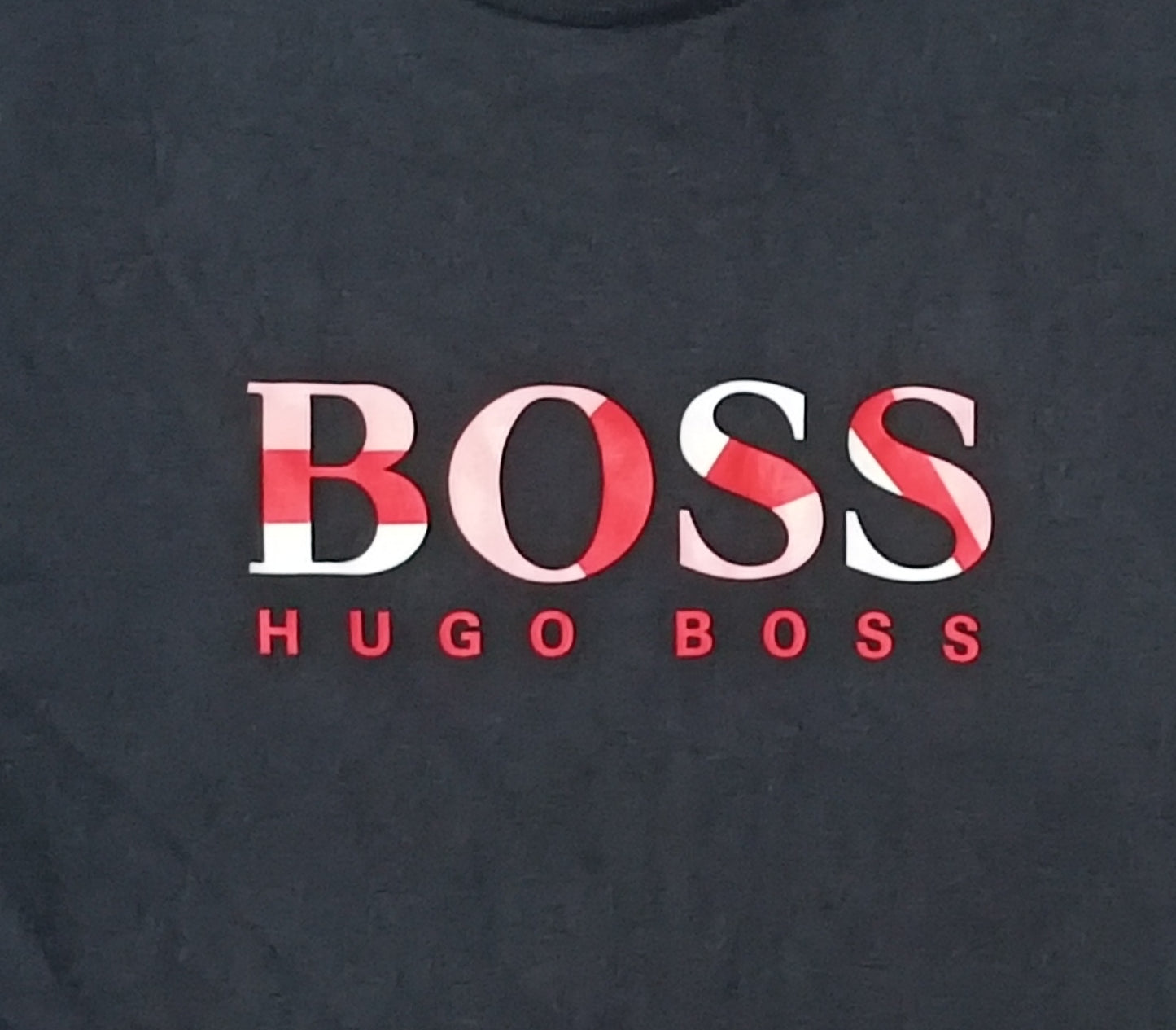 (ДЕТСКО) (Ръст 128-137см) Hugo Boss Logo T-Shirt тениска