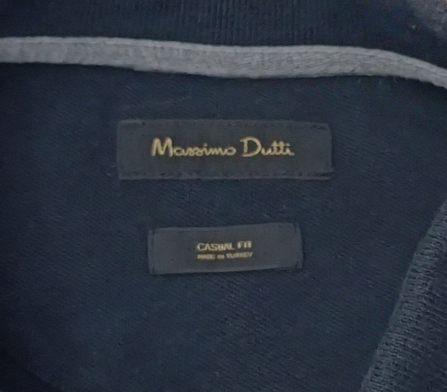 (L) Massimo Dutti Polo Shirt поло тениска