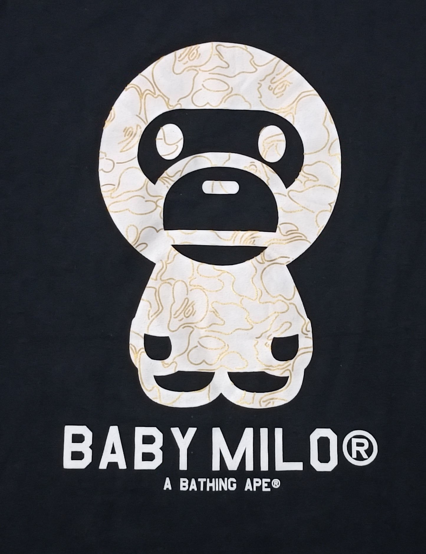 (M) A Bathing Ape Bape x Baby Milo T-Shirt тениска