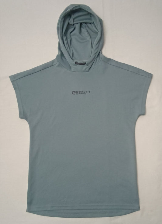 (ДЕТСКО) (Ръст 147-158см) Cruyff Short Sleeve Hoodie горнище