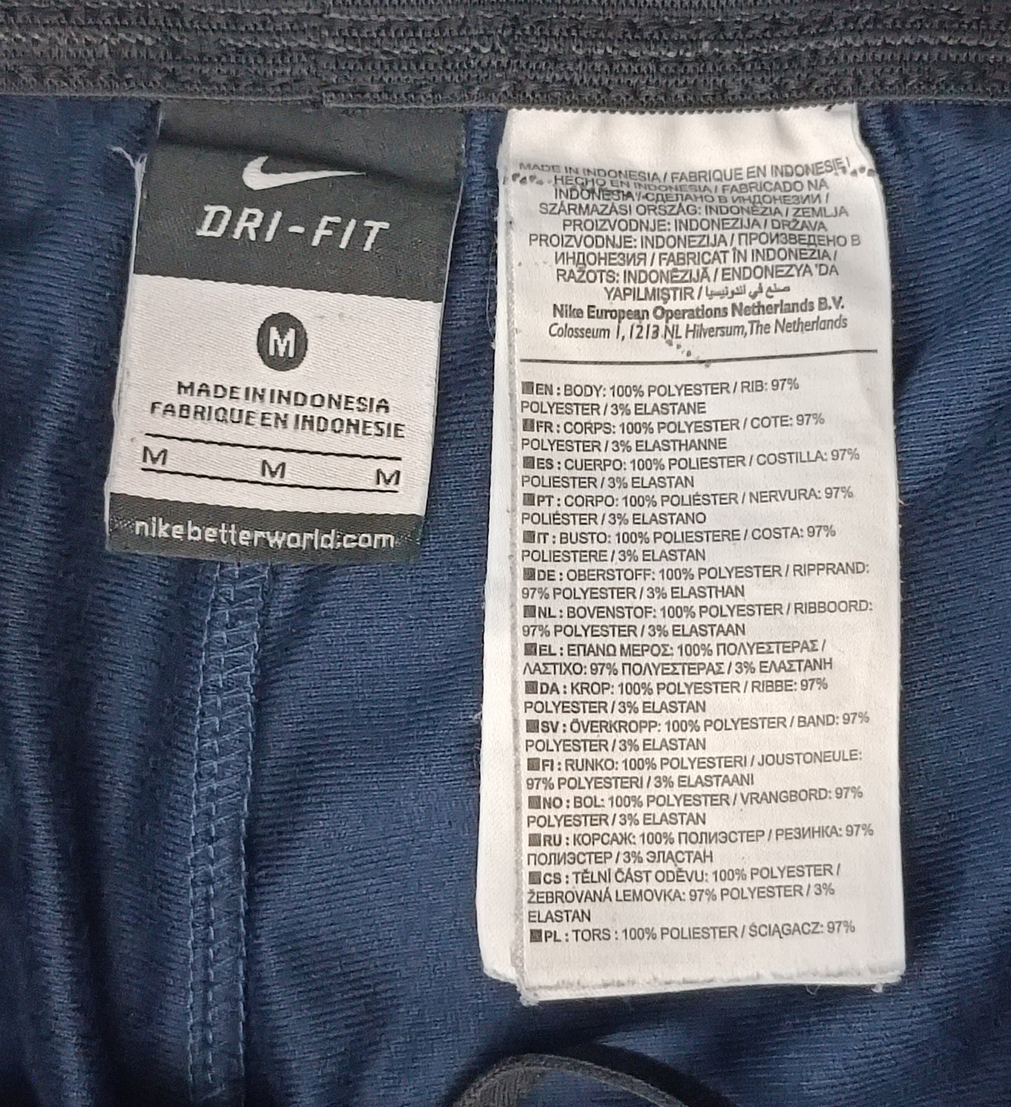(M) Nike DRI-FIT England Strike Pants долнище