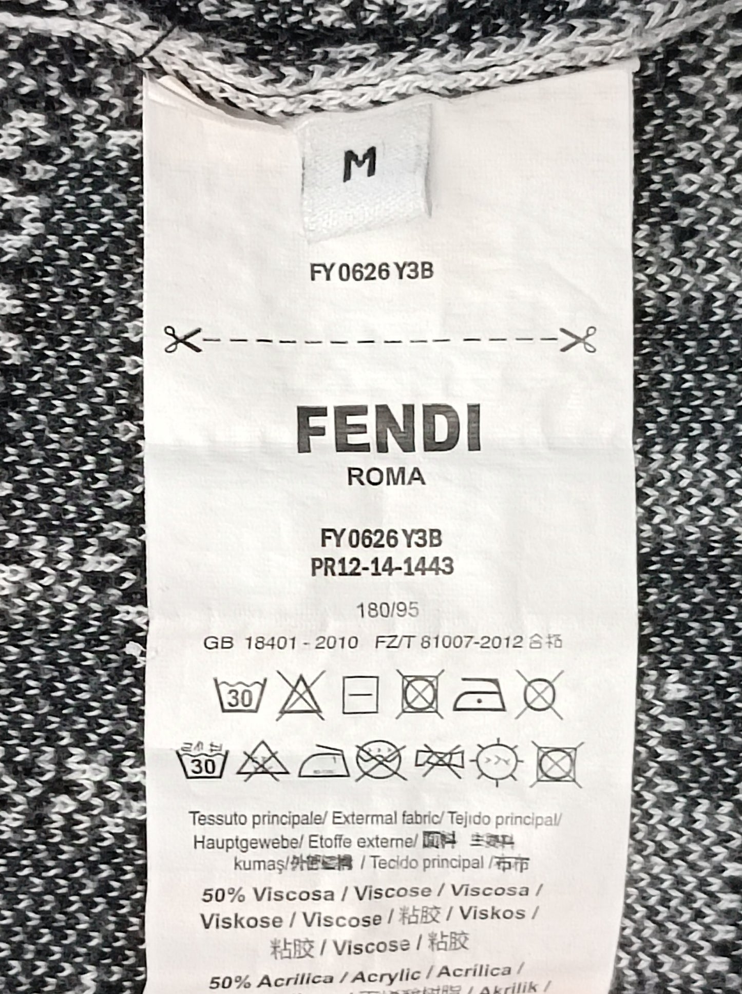 (M) Fendi Roma Pullover пуловер