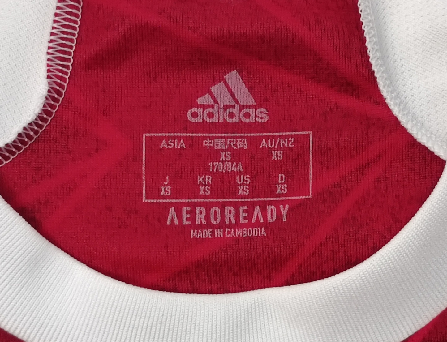 (XS) Adidas Arsenal 2020/21 Home Jersey тениска