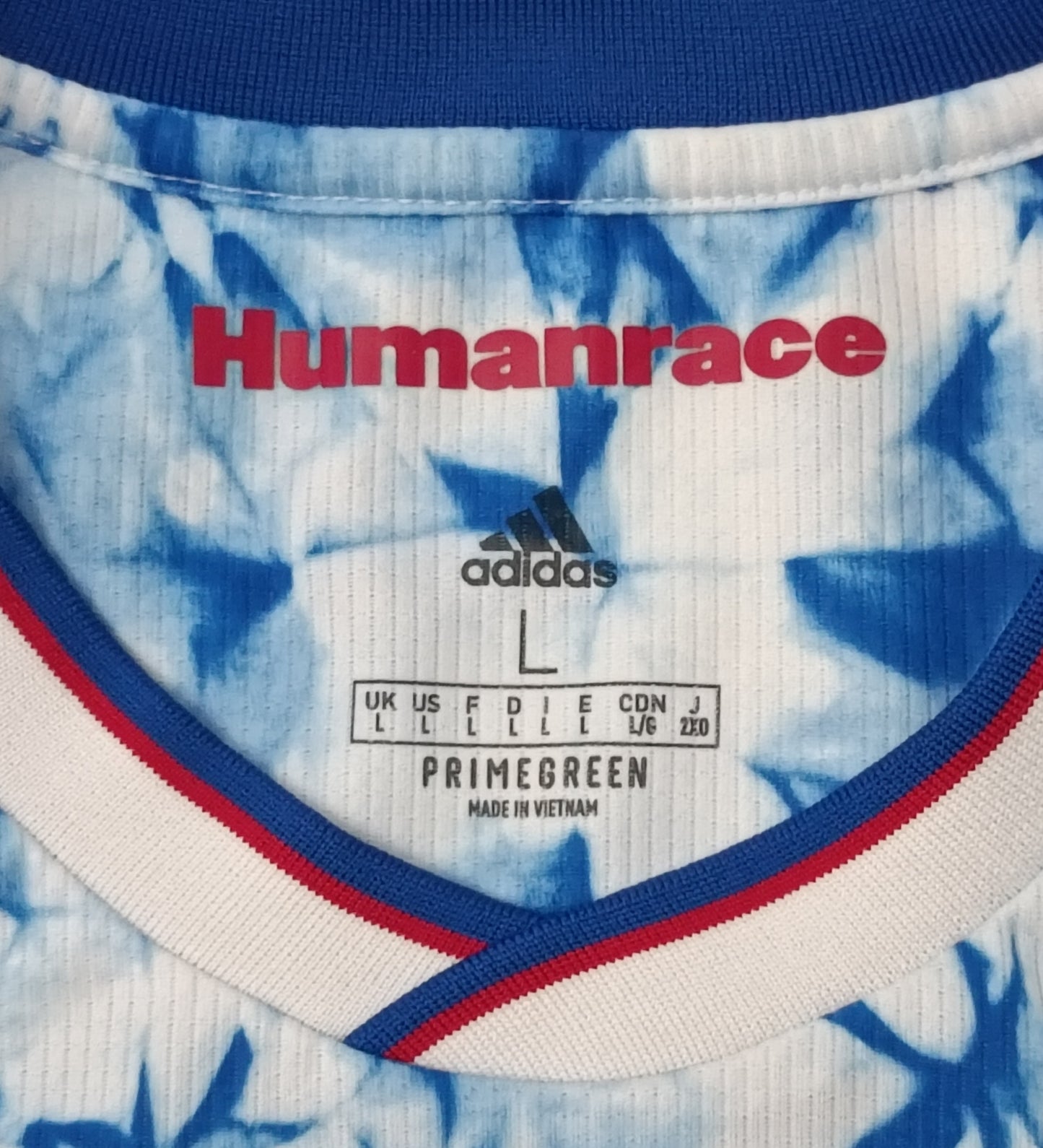 (L) Adidas Manchester United Human Race x Pharrell Williams Jersey тениска