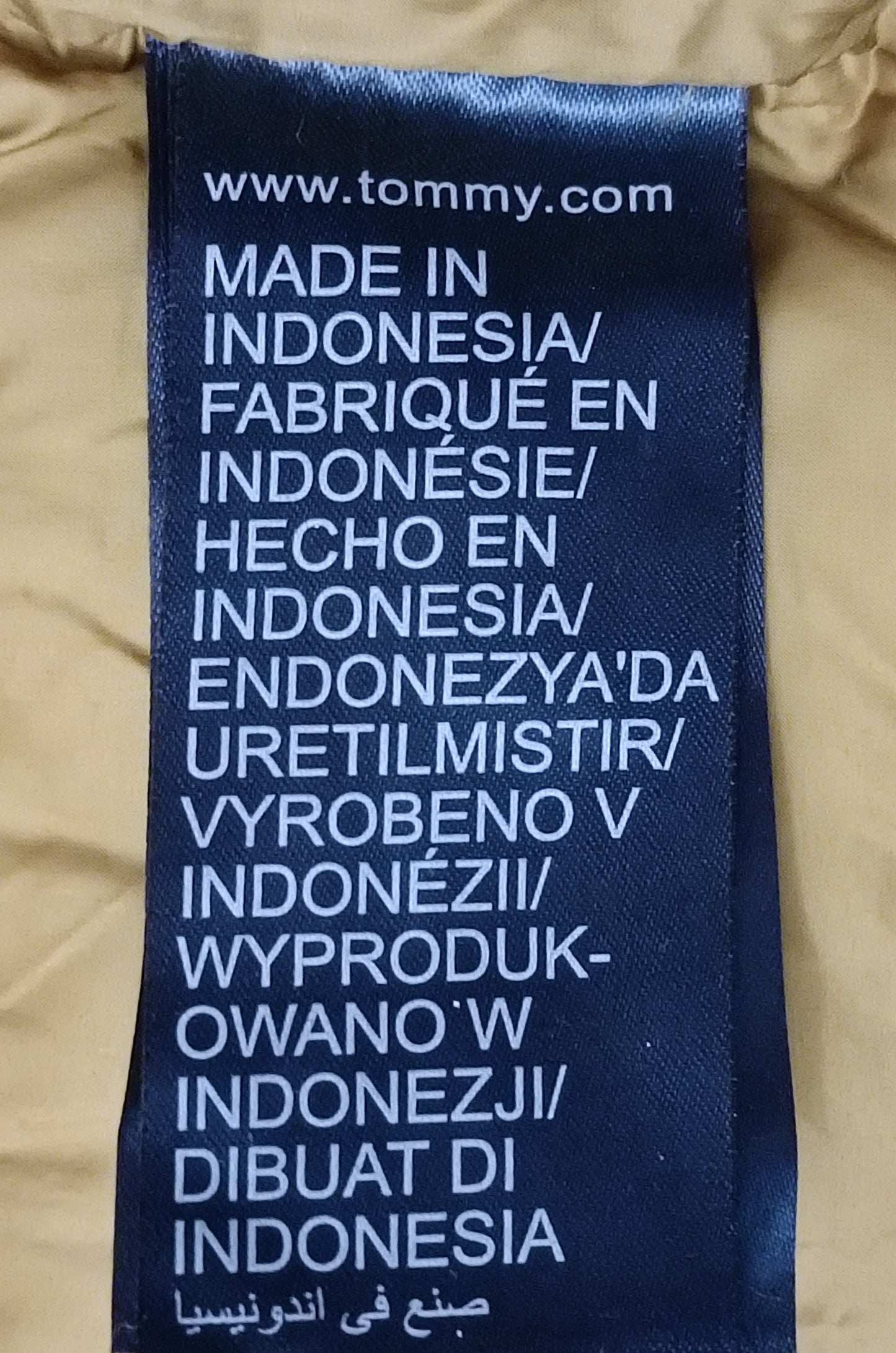 (M) Tommy Hilfiger Down Puffer Vest елек