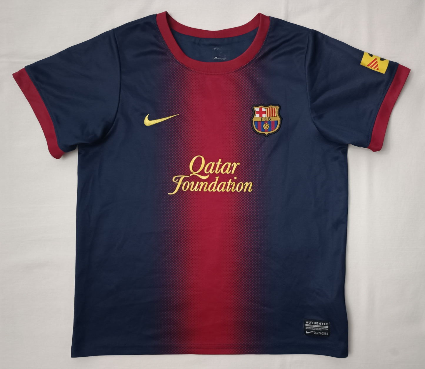 (ДЕТСКО) (Ръст 116-122см) Nike DRI-FIT FC Barcelona Home Jersey тениска