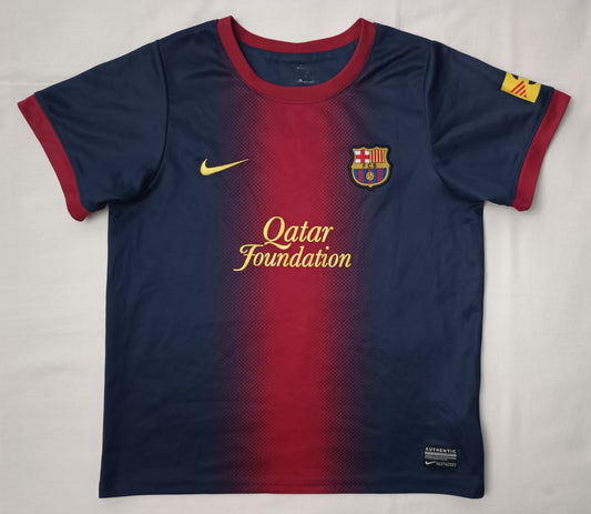 (ДЕТСКО) (Ръст 116-122см) Nike DRI-FIT FC Barcelona Home Jersey тениска