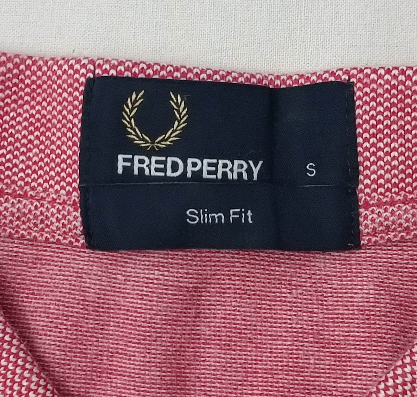 (S) Fred Perry Polo Shirt тениска
