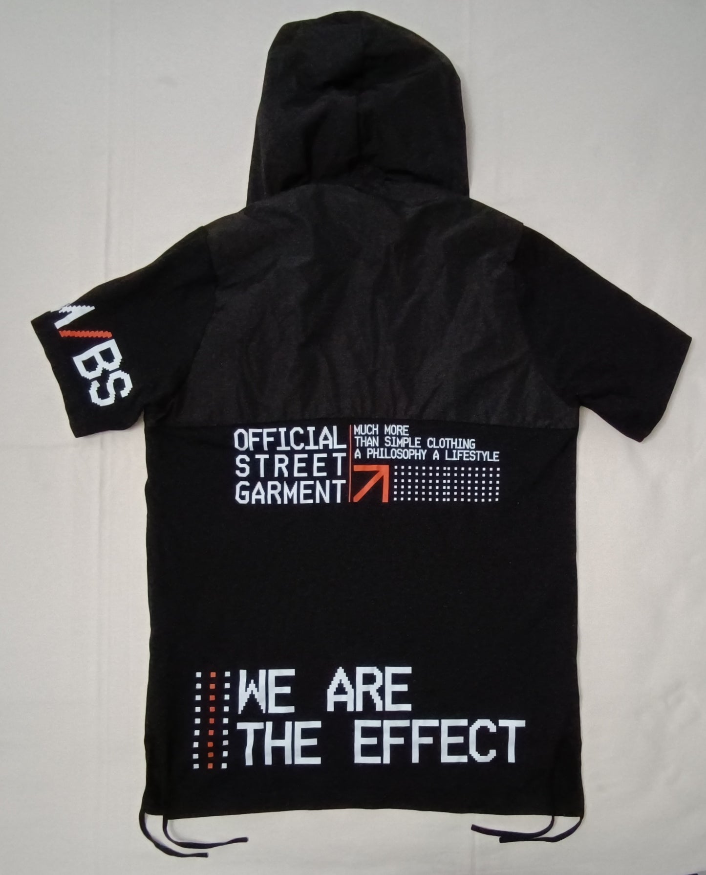 (L) Made By Society Short Sleeve Hoodie горнище