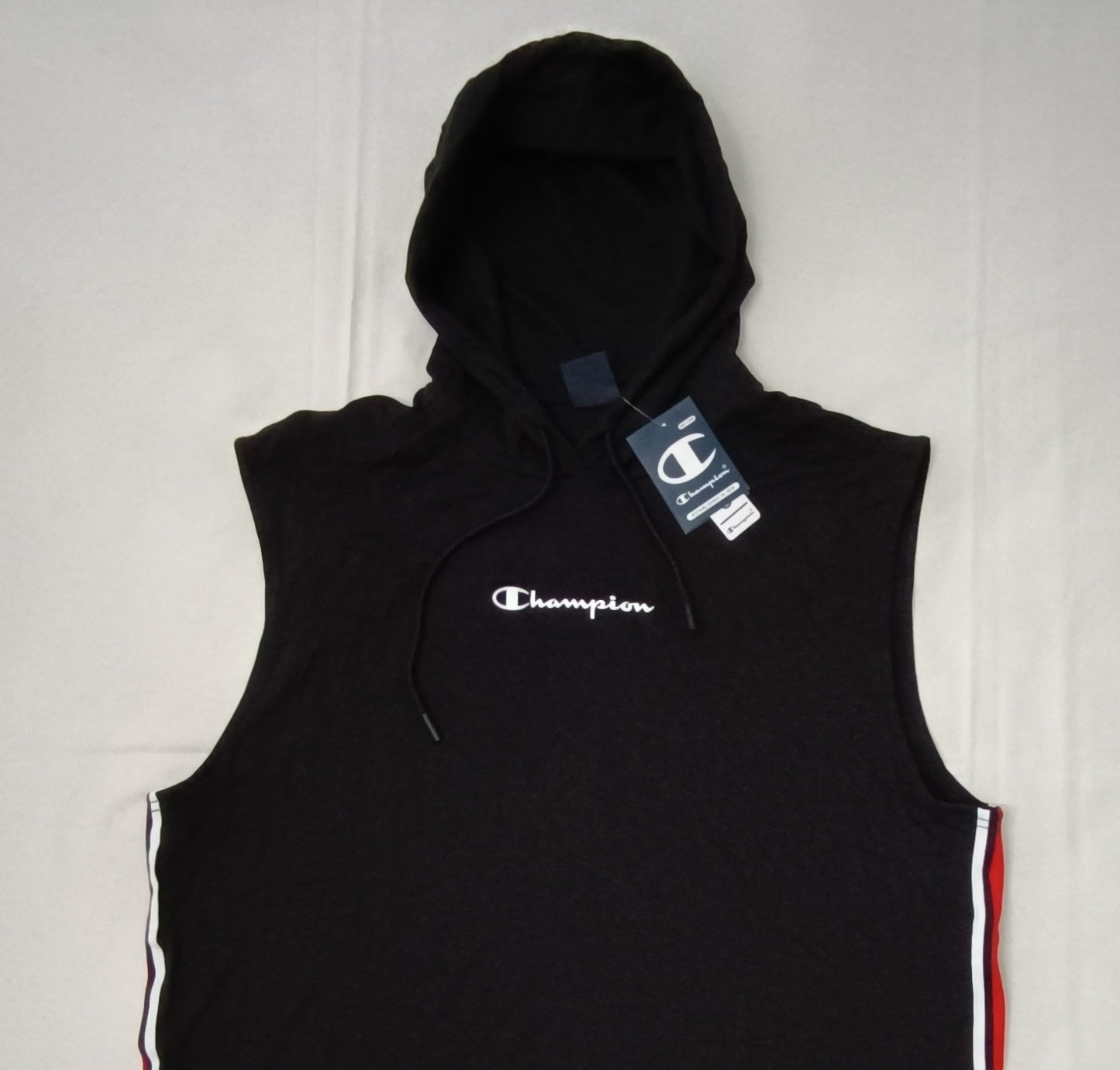 (2XL) Champion Sleeveless Hoodie горнище