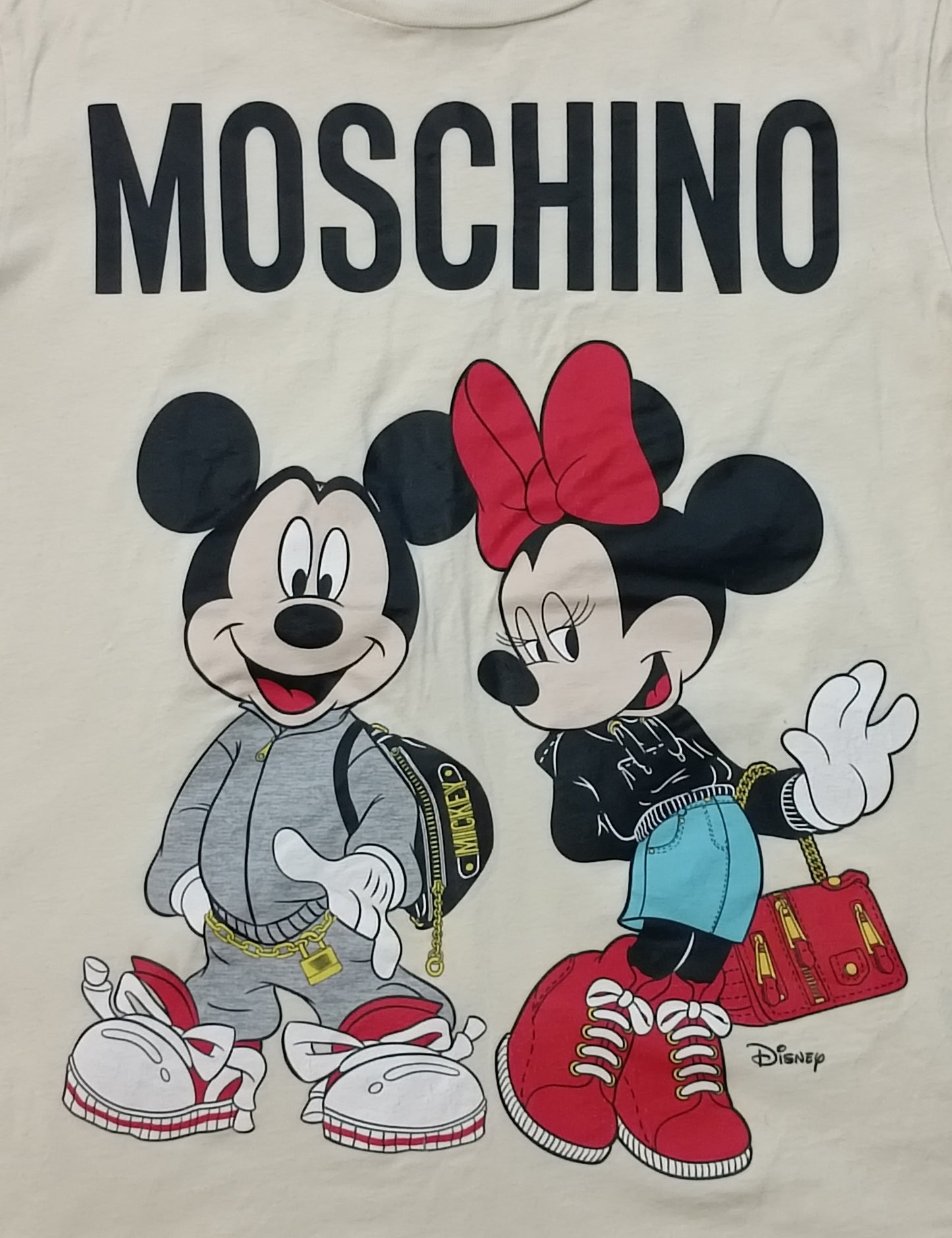 (ДАМСКО) (XS) H&M x Moschino Tee тениска