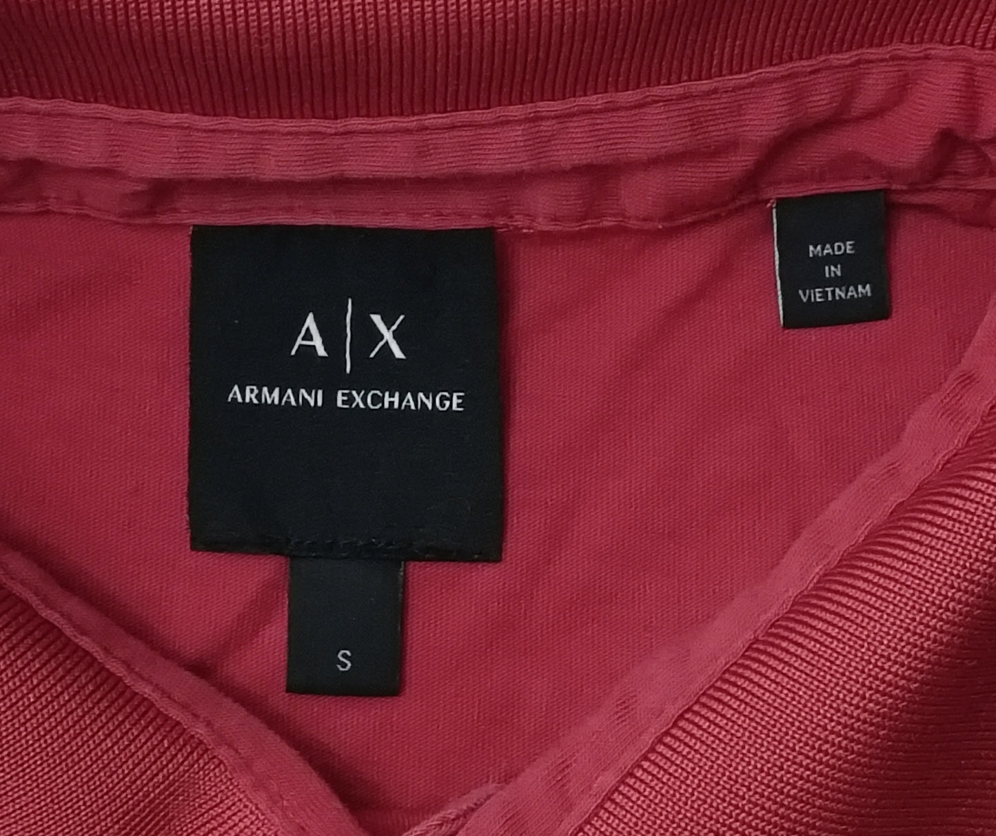 (S) Armani Exchange Polo Shirt тениска