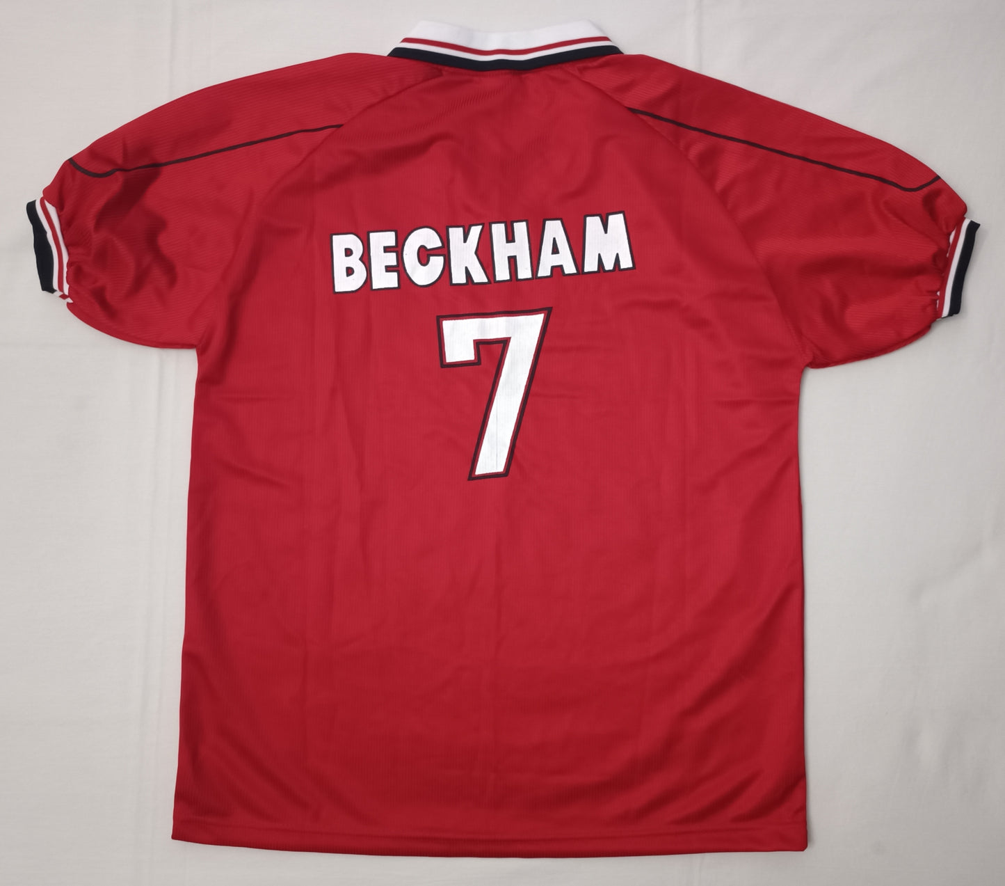 (L) Manchester United #7 Beckham Jersey тениска