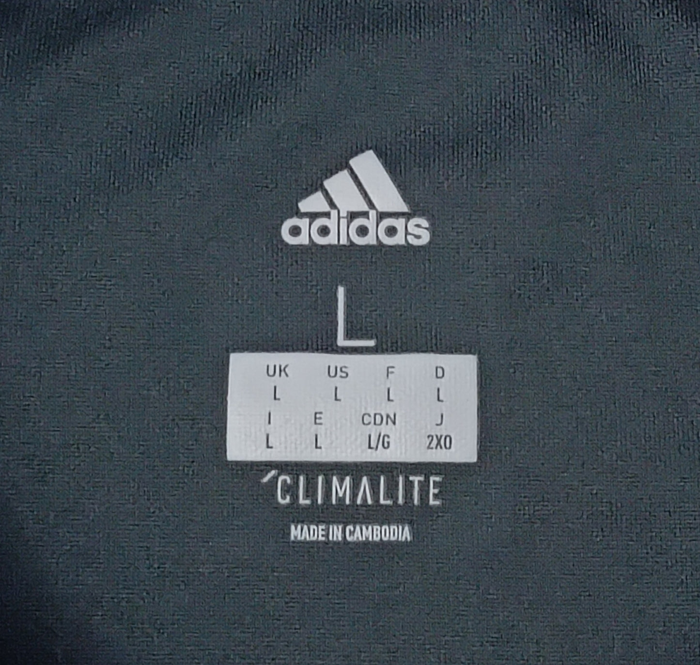 (L) Adidas Real Madrid Jersey тениска
