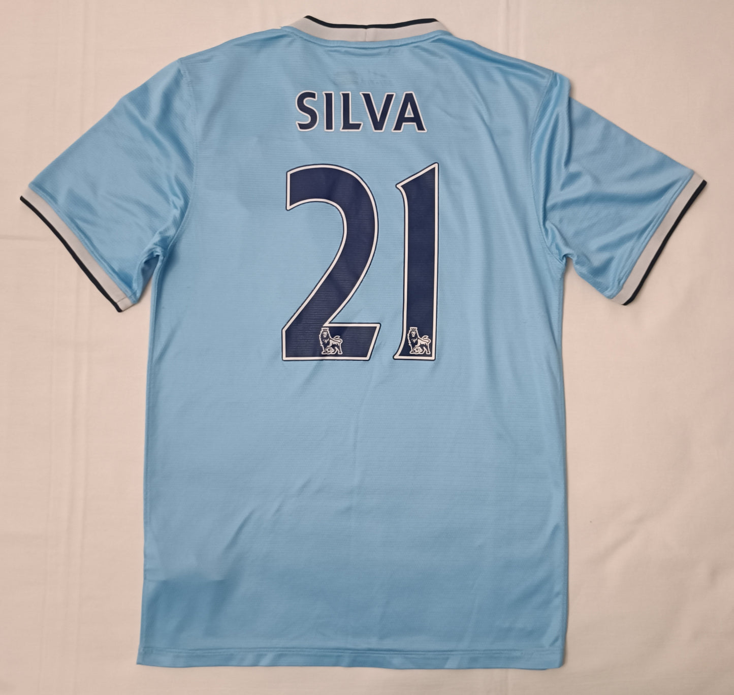 (S) Nike DRI-FIT Manchester City #21 Silva Home Jersey тениска