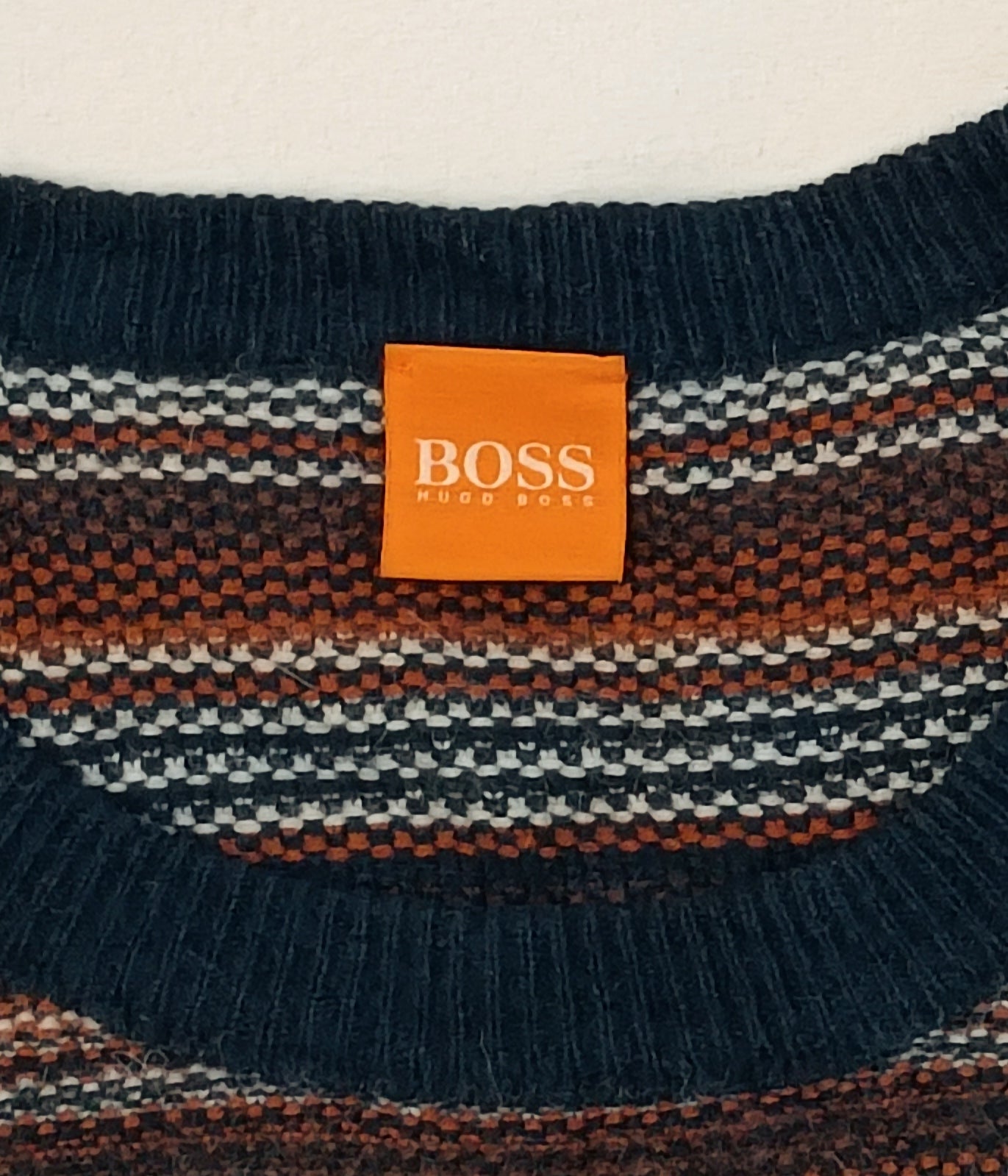 (L) Hugo Boss Orange пуловер