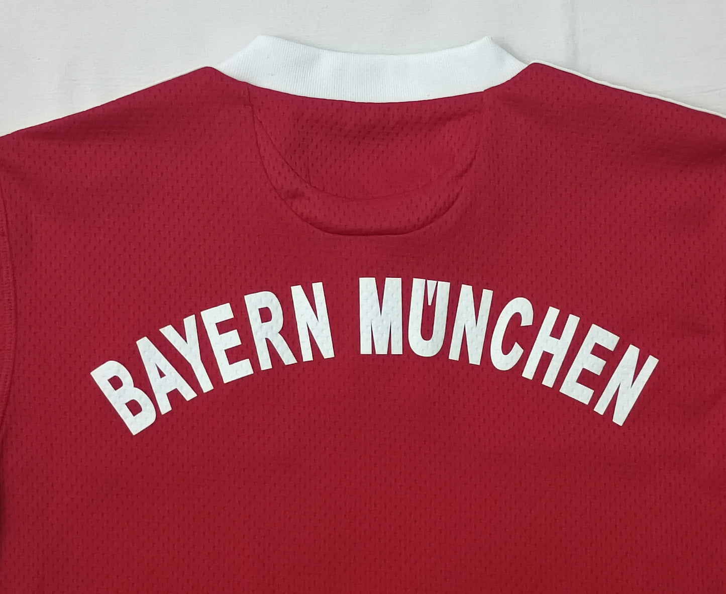 (ДЕТСКО) (Ръст 128-140см) Adidas Bayern Munchen 2009/10 Home Jersey тениска