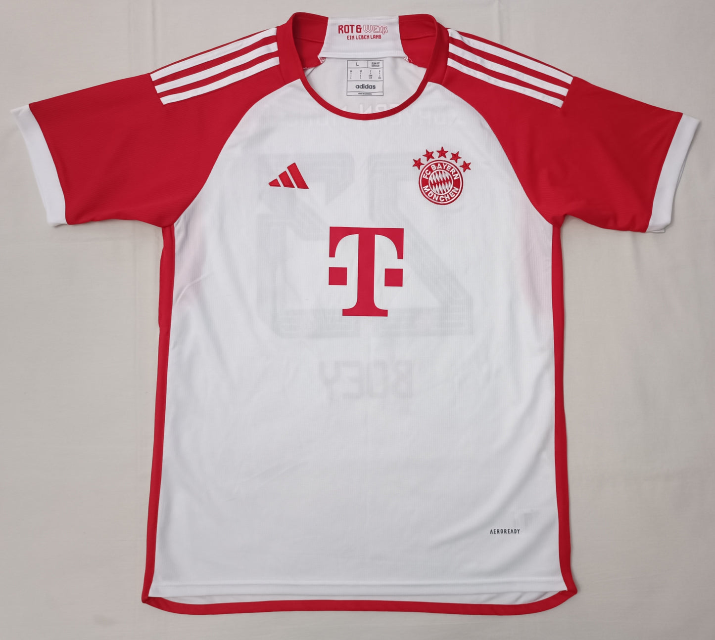 (L) Adidas Bayern Munchen #23 Boey Home Jersey тениска