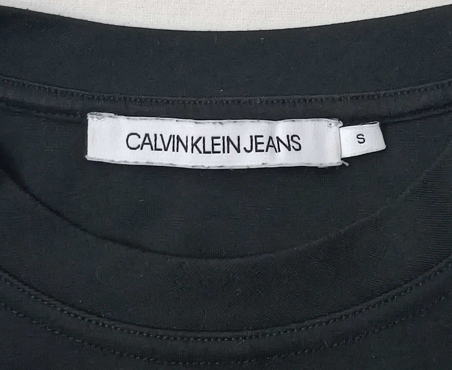 (ДАМСКО) (S) Calvin Klein Jeans Cropped Tank Top потник