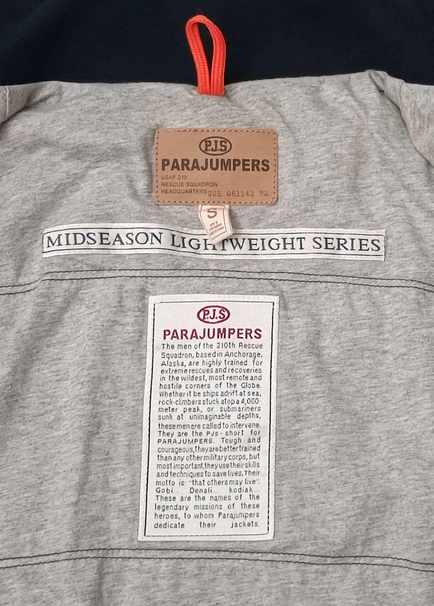 (S) Parajumpers Bomber Jacket яке