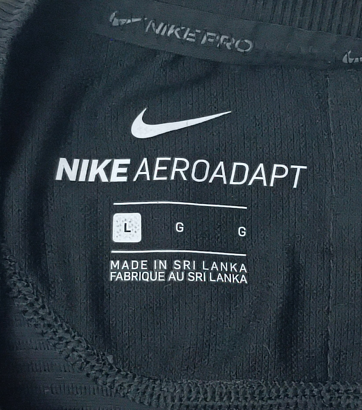 (L) Nike PRO AeroAdapt Shirt тениска