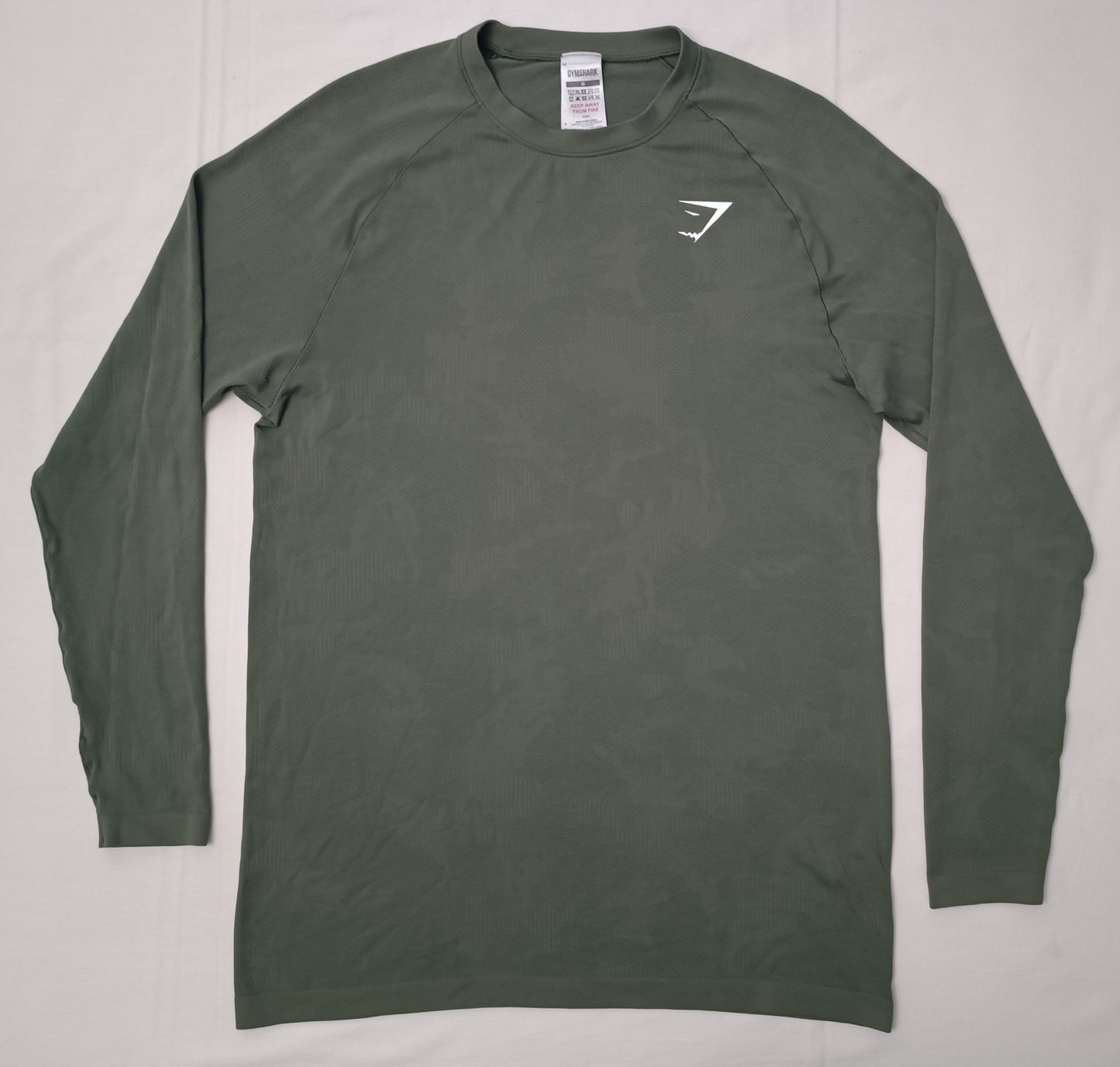 (M) Gymshark Seamless Long Sleeve Top блуза