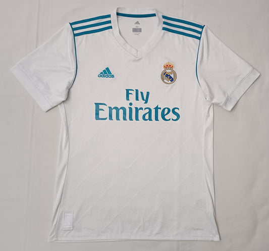 (M) Adidas Real Madrid 2017/18 Home Jersey тениска
