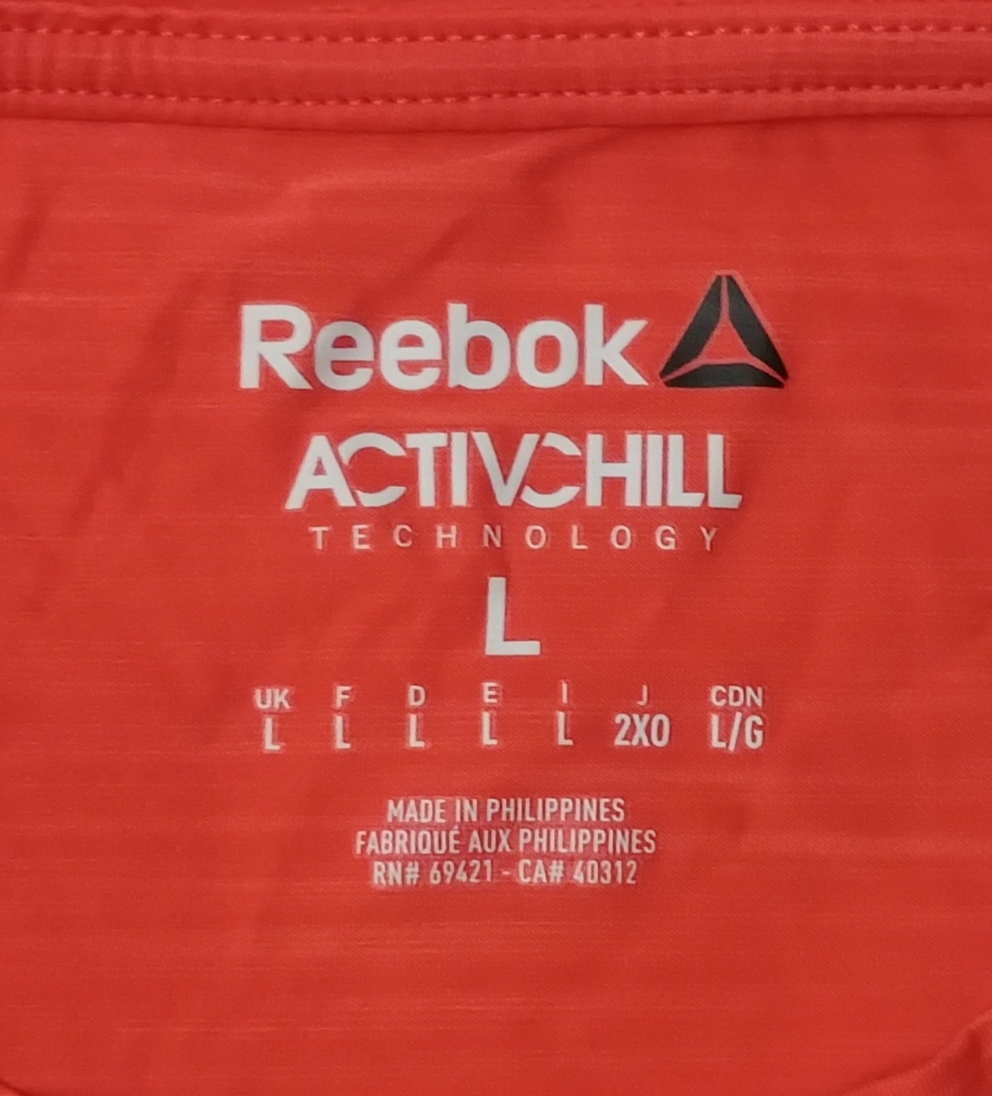 (L) Reebok Crossfit тениска