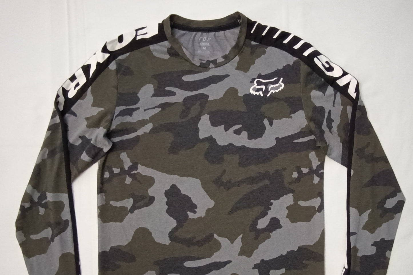 (M) Fox Ranger Camouflage Long Sleeve Top блуза
