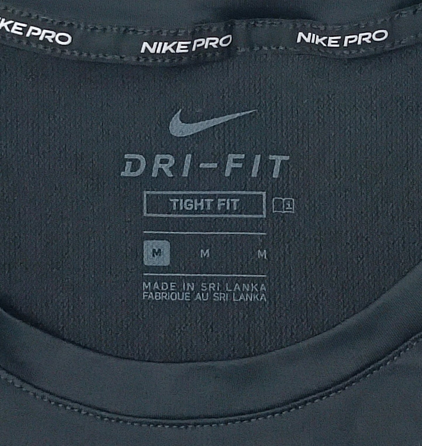 (M) Nike PRO DRI-FIT Tight Fit Long Sleeve Top блуза