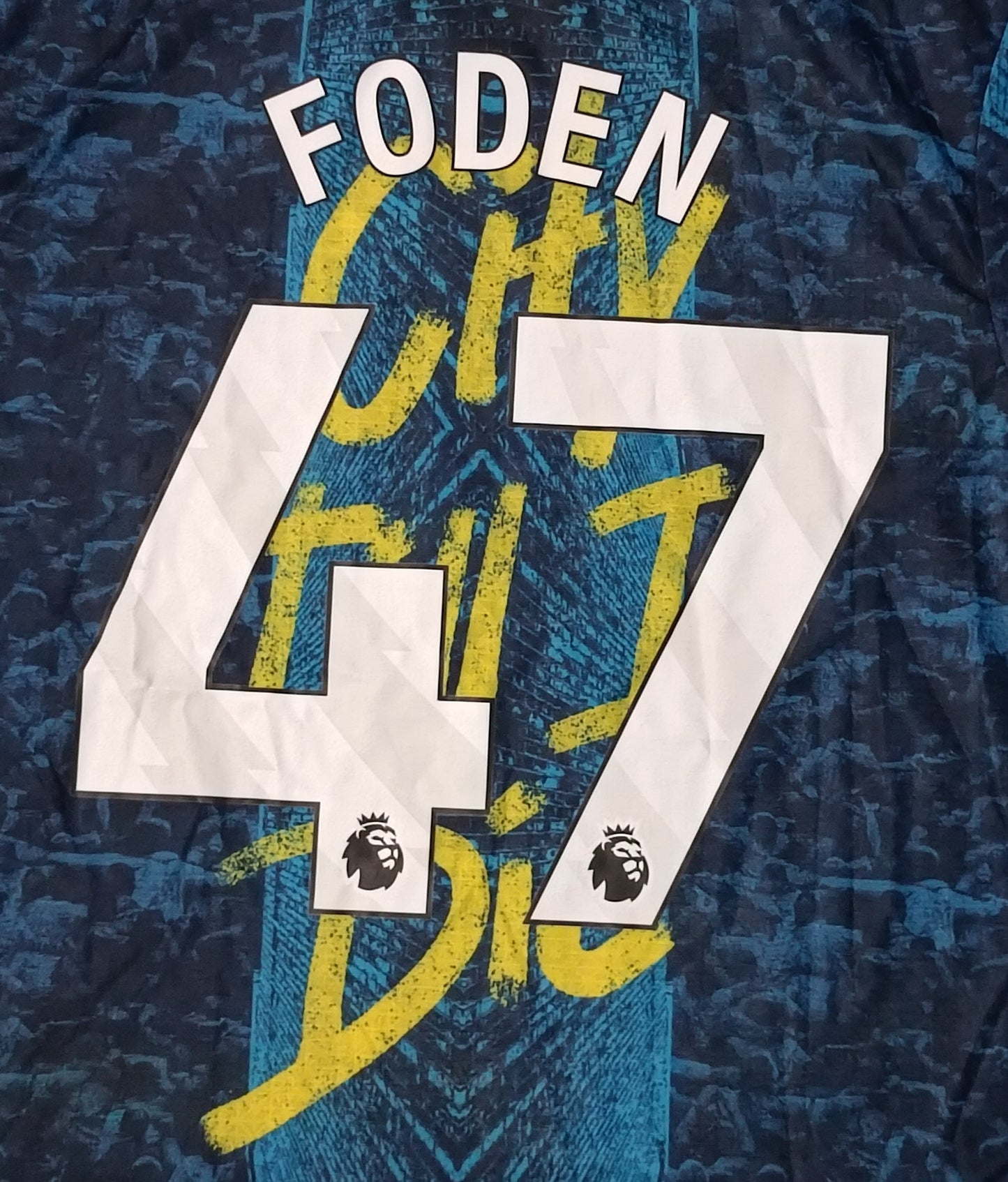 (L) Puma Manchester City #47 Foden 2021/22 Jersey тениска