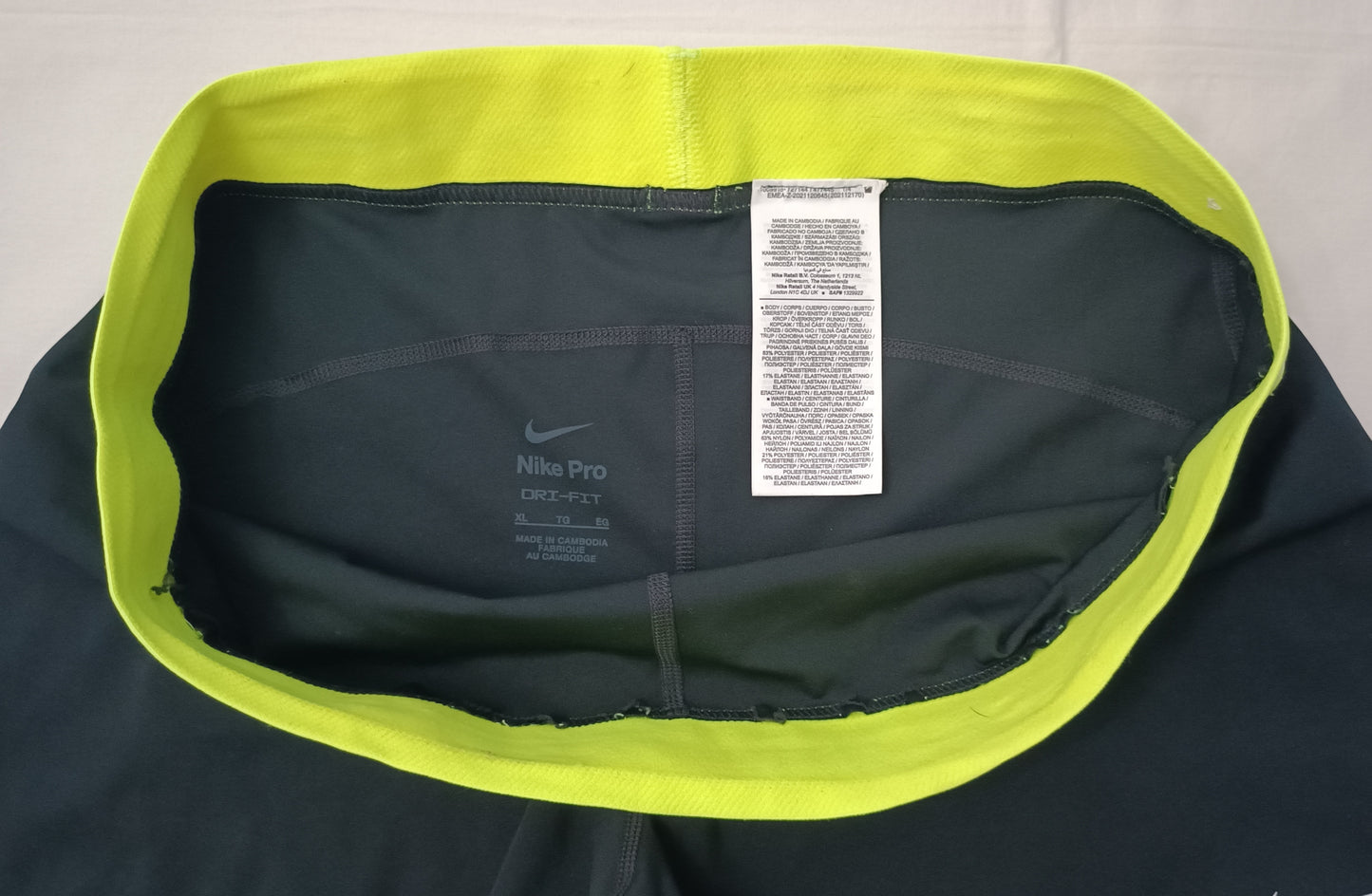 (ДАМСКО) (XL) Nike PRO DRI-FIT Shorts клин