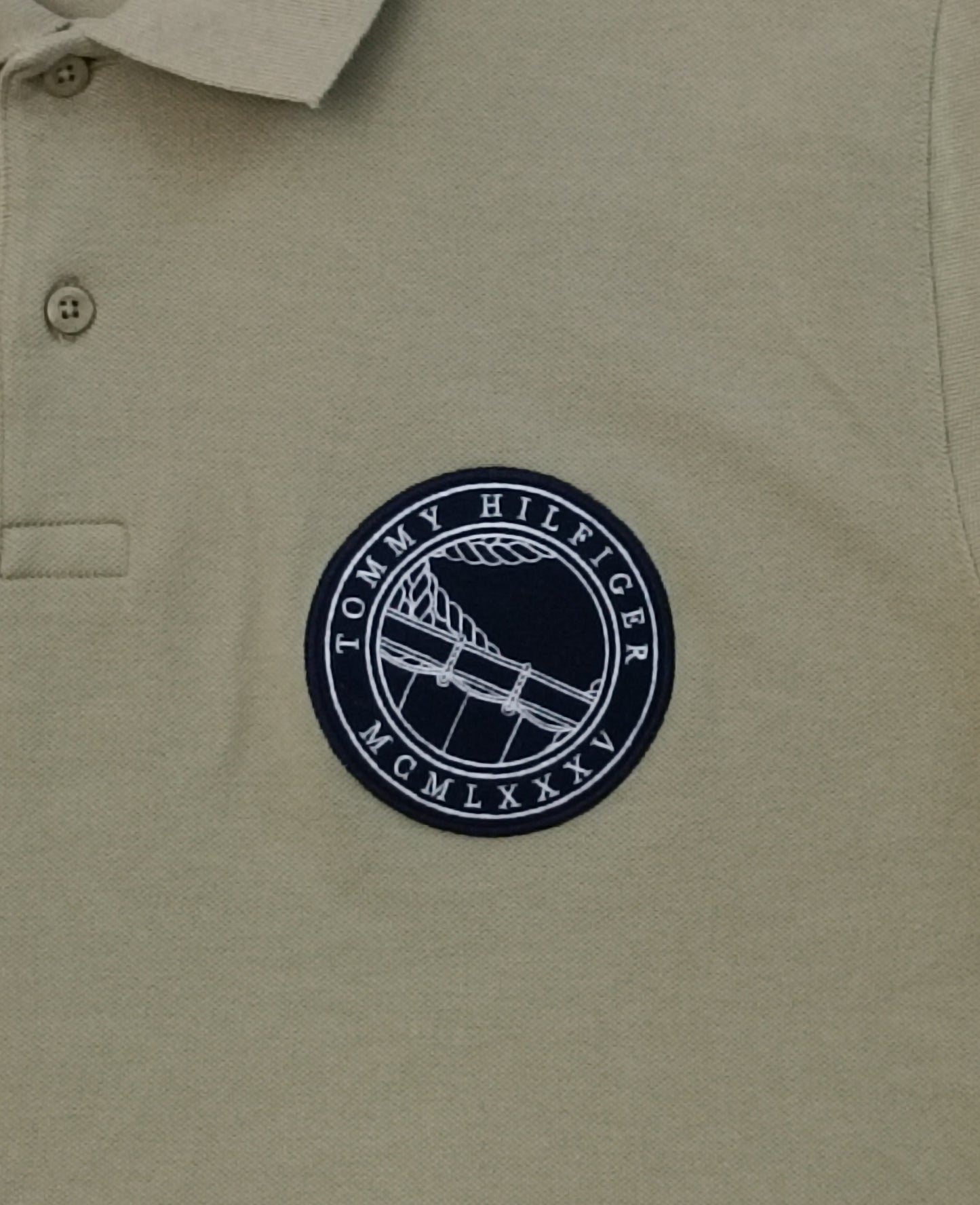 (L) Tommy Hilfiger Polo Shirt поло тениска