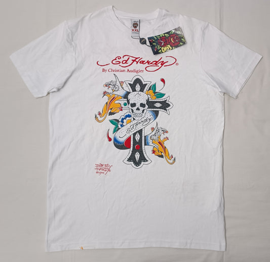 (2XL) Ed Hardy by Christian Audigier Shirt тениска